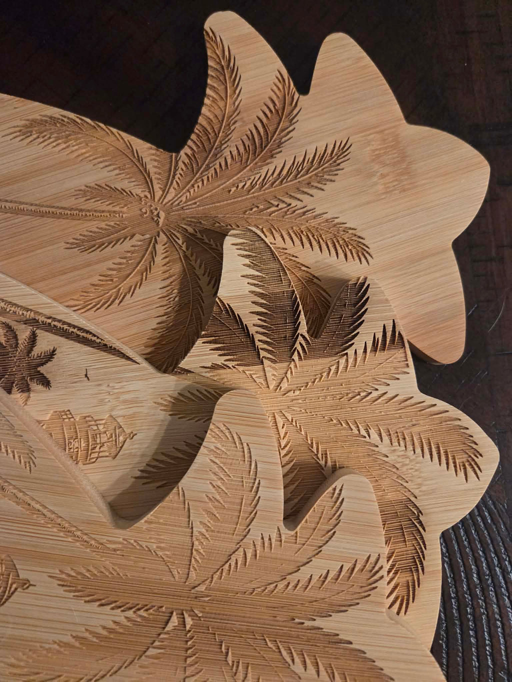 Sea Turtle Pineapple Bamboo Board