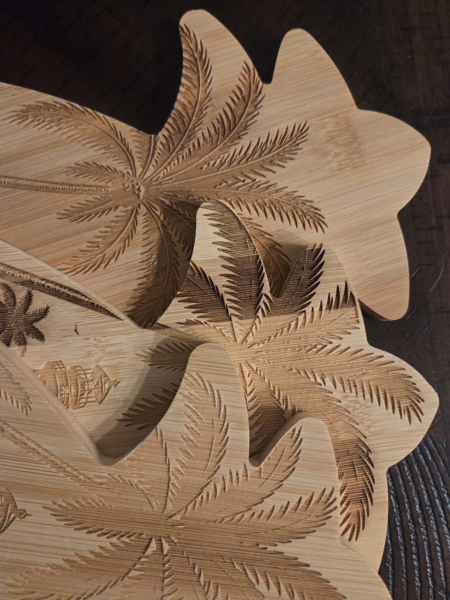Mermaid Pineapple Bamboo Board