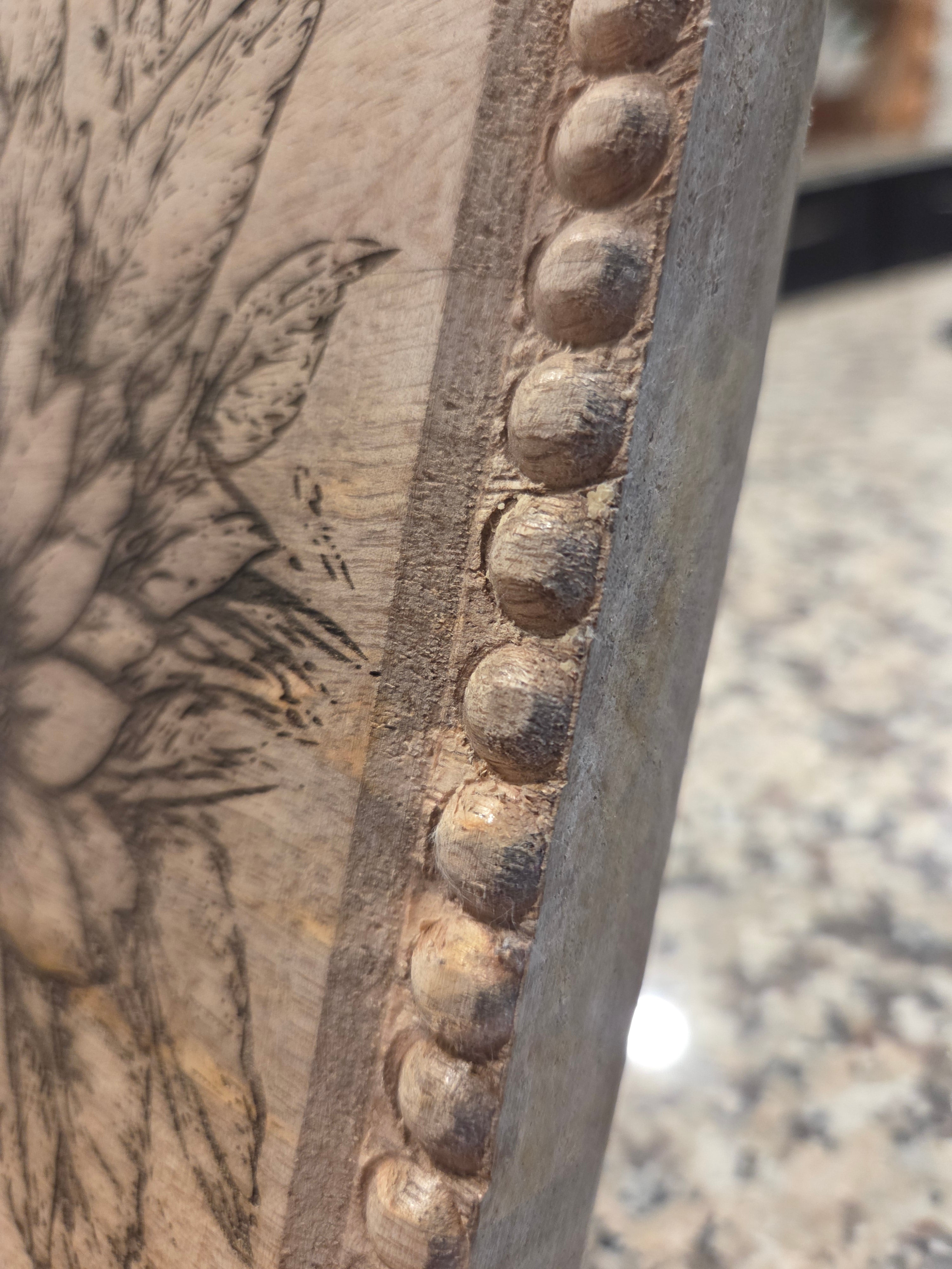 Custom Mango Beaded Charcutier Board