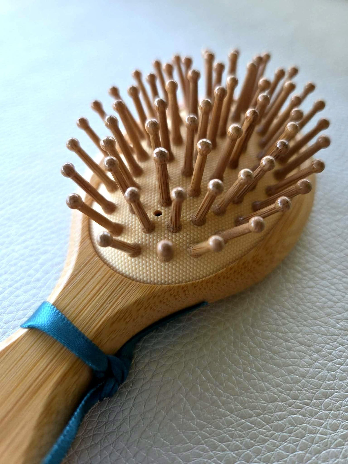 Bamboo Hair Brush | Engraved Wooden Brush | Mini Travel  or Large Brush | Mom & Me Gift | Stocking Stuffer