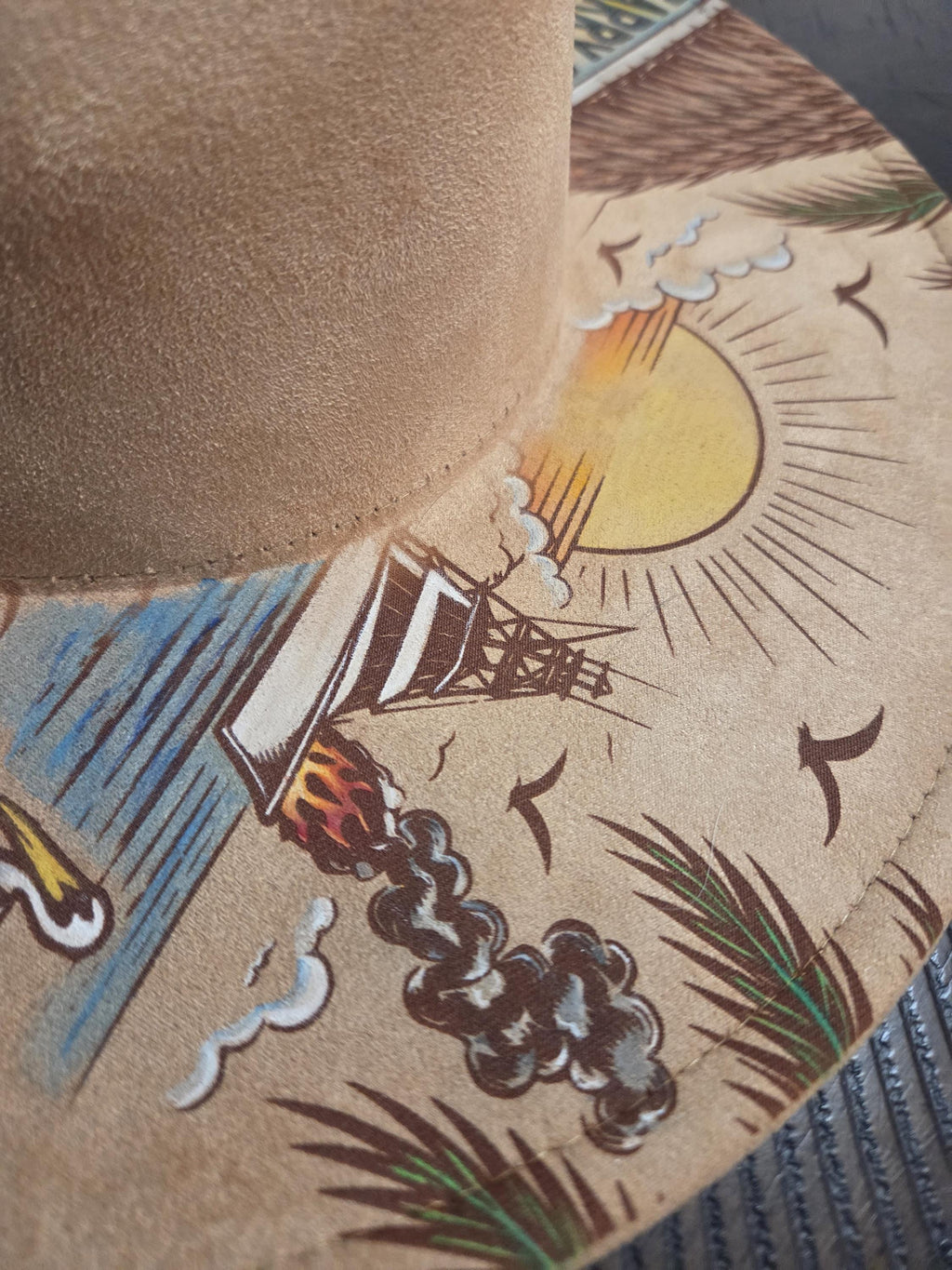 Silver Sands Marina| Hand Painted | Kenny Chesney Inspired