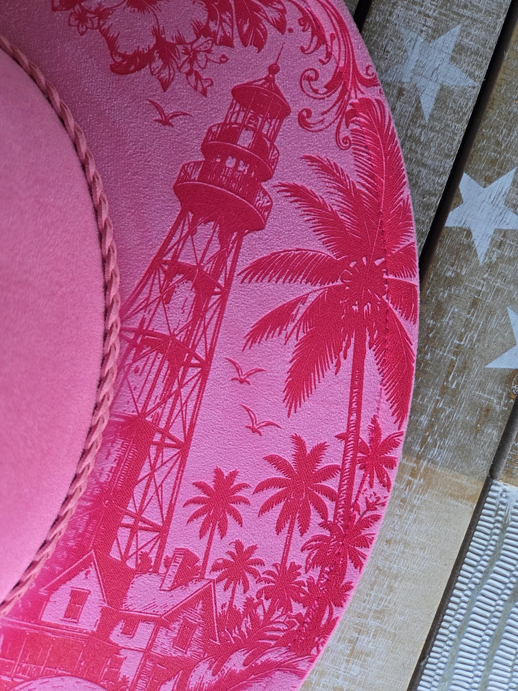 Flamingos at Sanibel Lighthouse | Suede Hat | Color Options