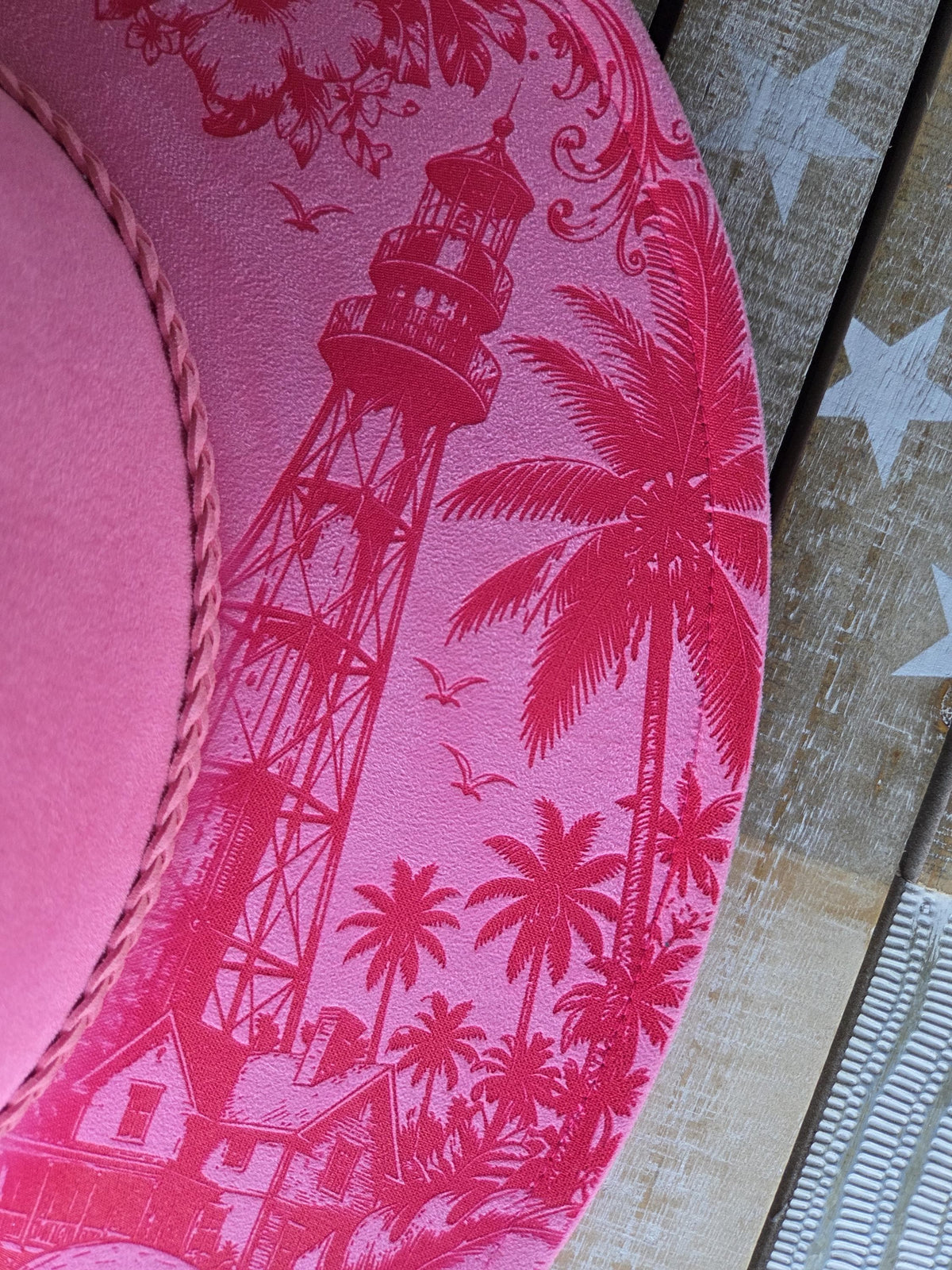 Flamingos at Sanibel Lighthouse | Suede Hat | Color Options