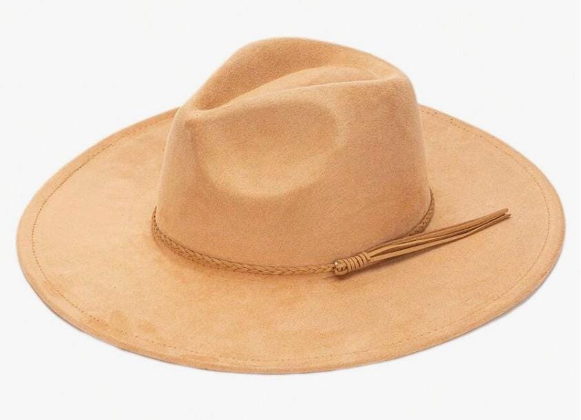 Just a Girl Who Loves Country Music | Suede Cowboy Hat | Hat Color Choice