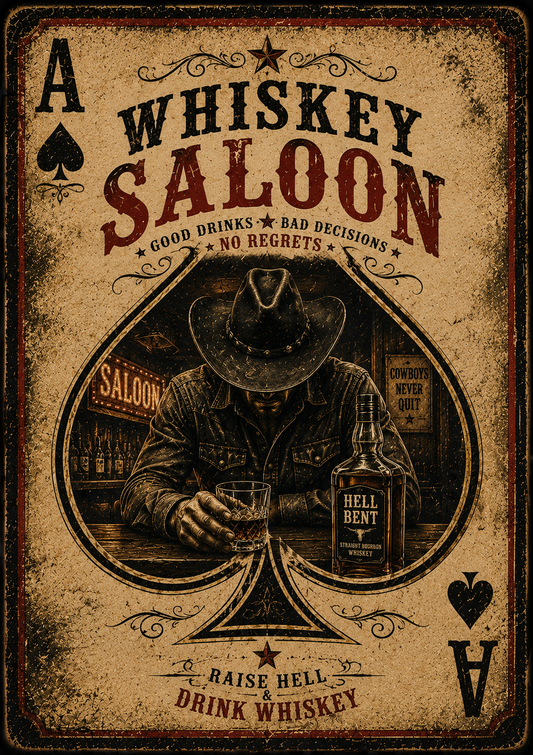 Masculine Playing Card for Hat | Matchbook Pins