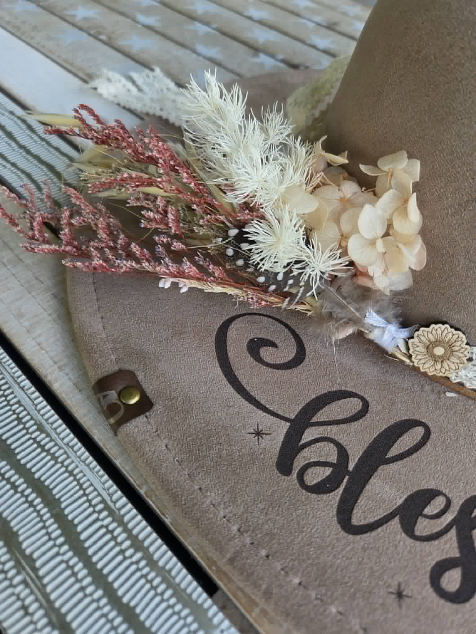 Blessed Sunflower Hat | One-of-a-Kind Western Wildflower Hat