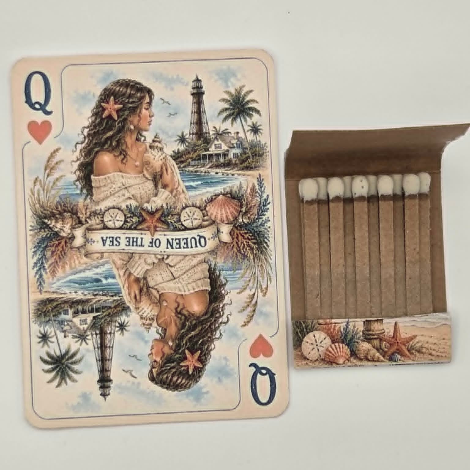 Nautical Card/Matchbook Set