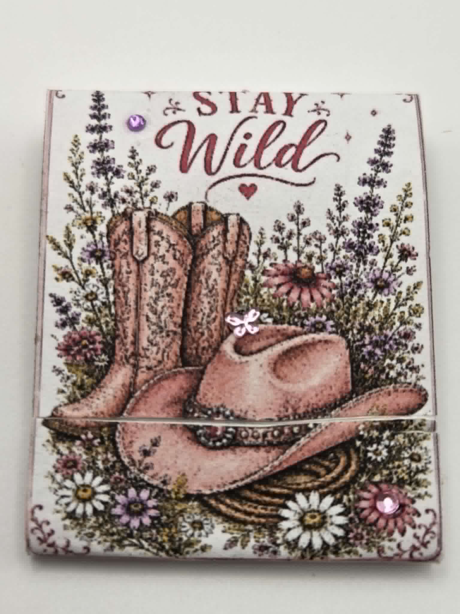 Wild & Free Card/Matchbook Set