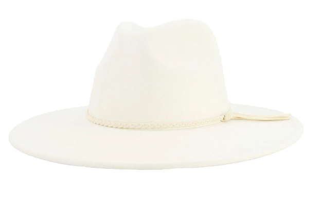 Suede Wide Brim Hat | Choose Color & Design