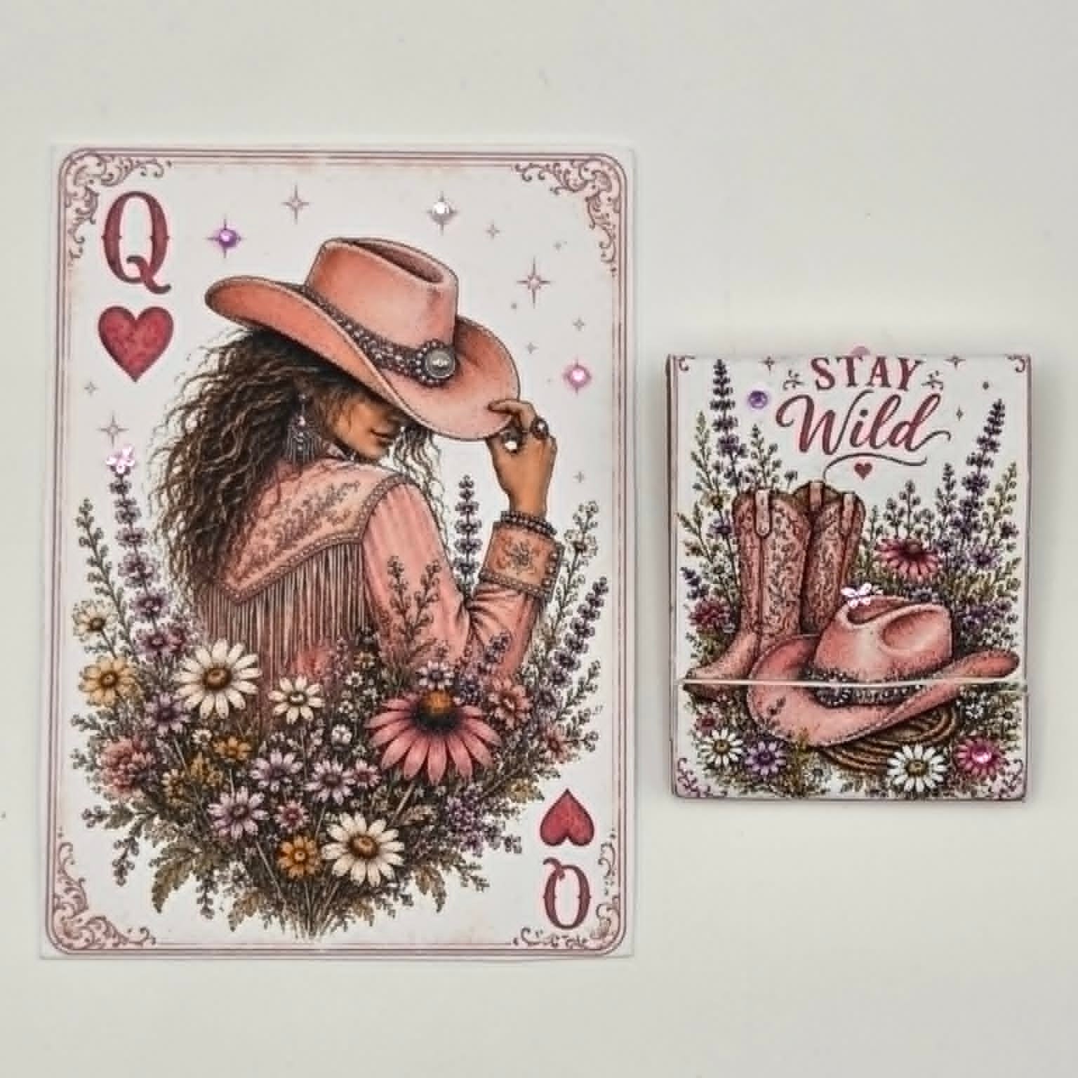 Wild & Free Card/Matchbook Set