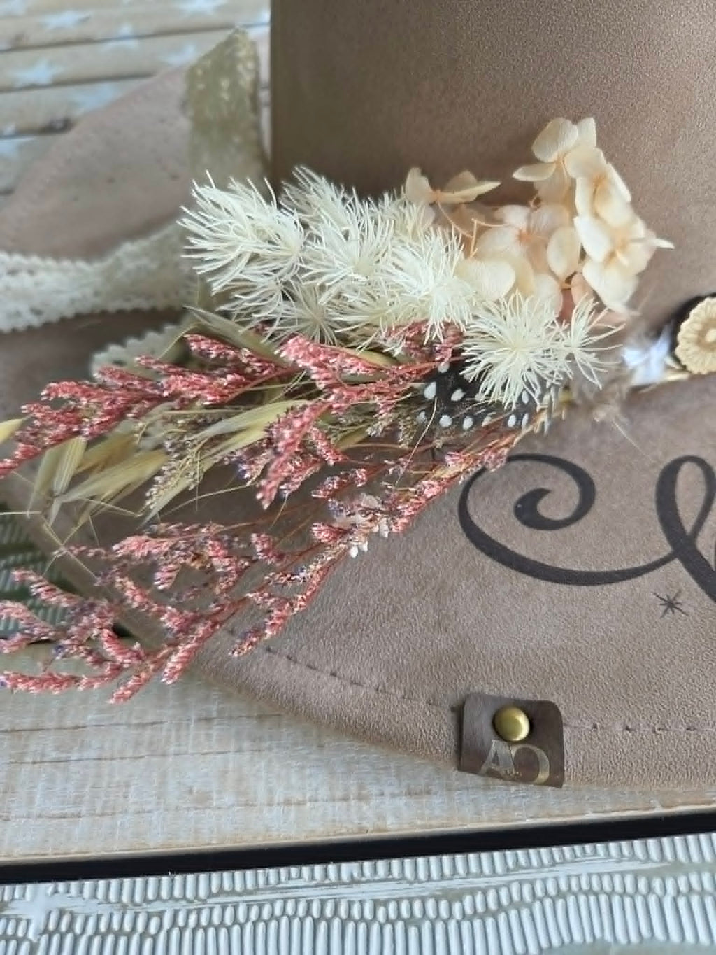 Blessed Sunflower Hat | One-of-a-Kind Western Wildflower Hat