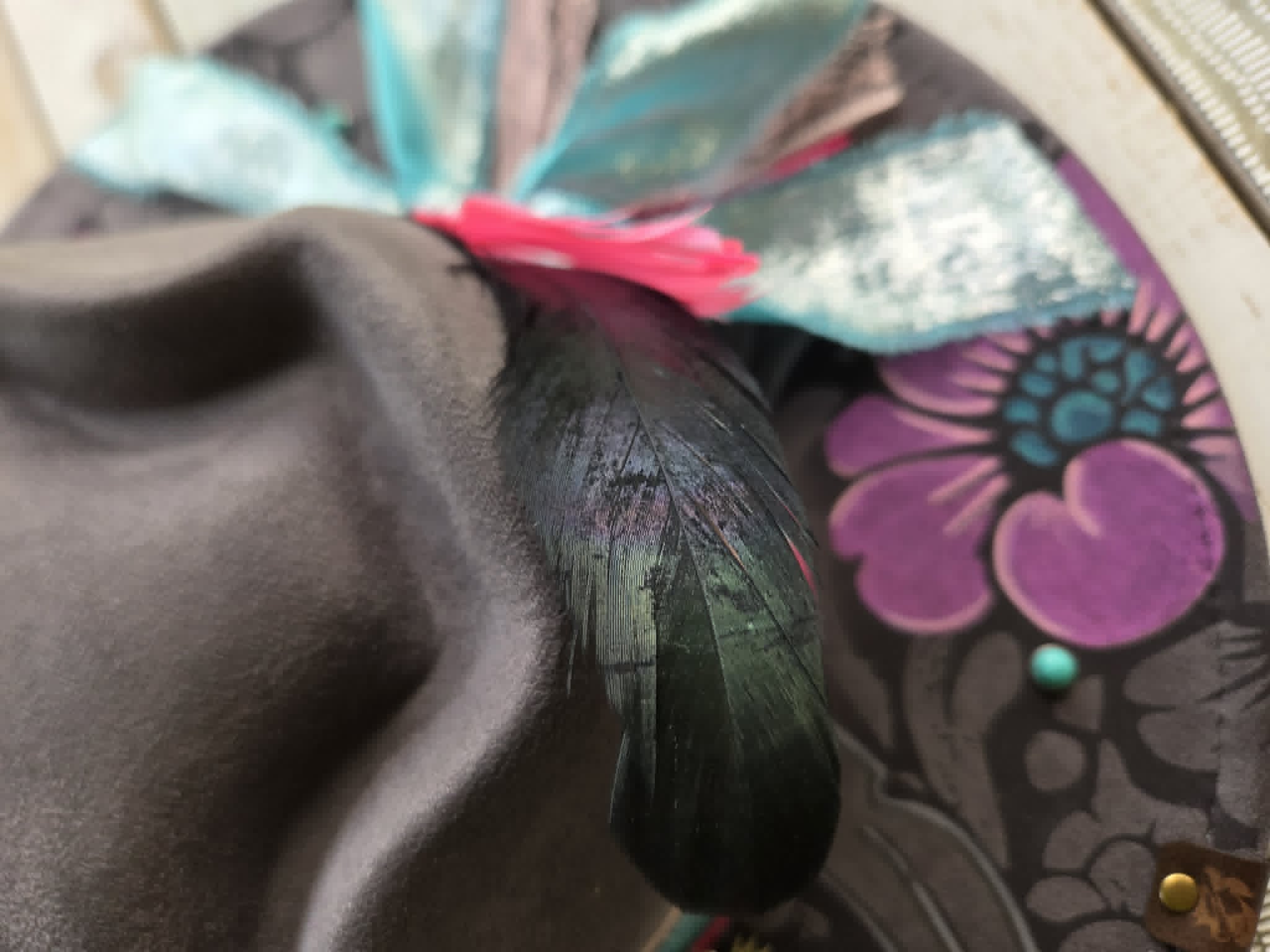 Western Wildflower | Arrowhead Crown | Unique Wide Brim Hat | One-of-a-Kind
