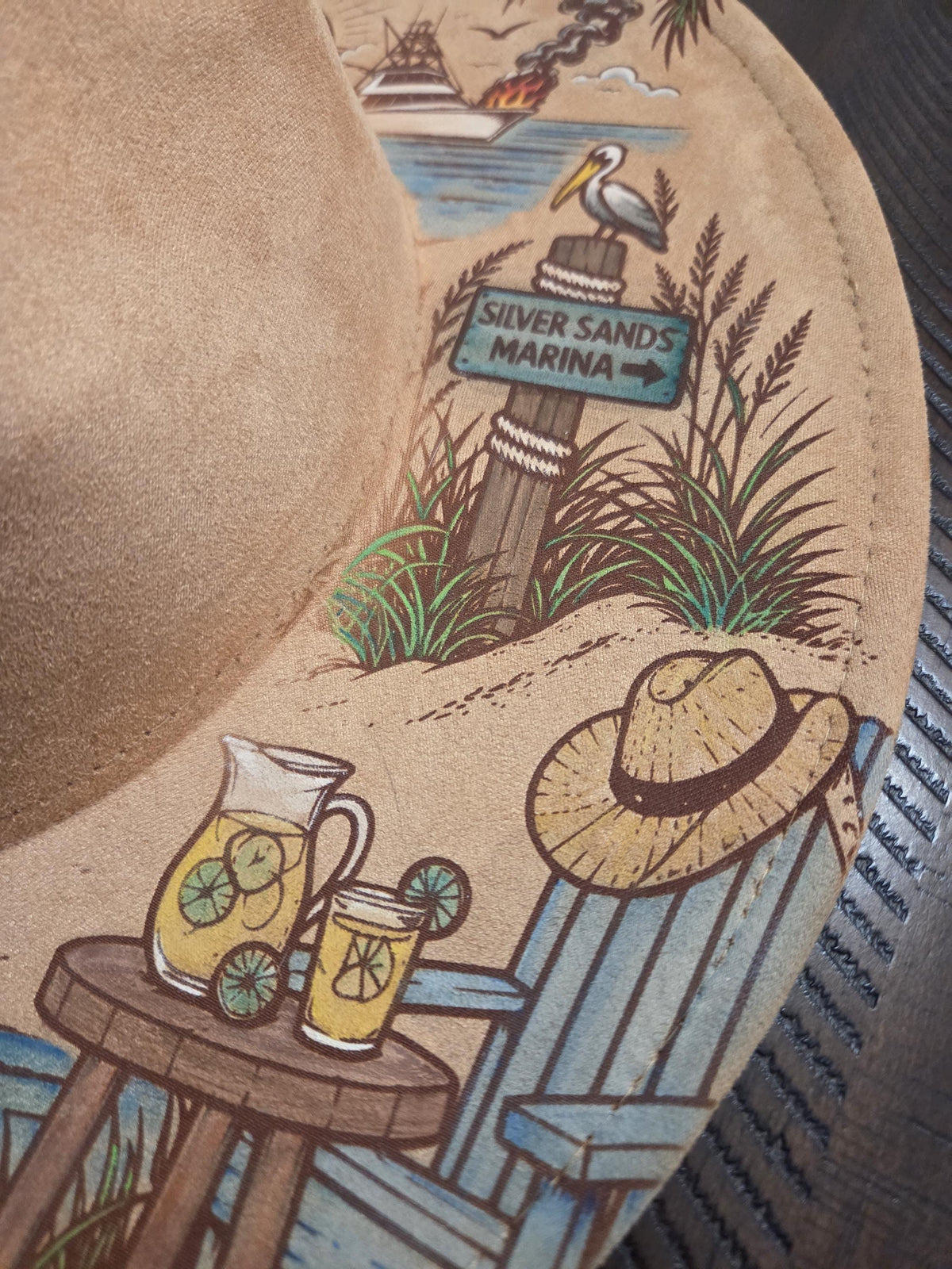 Silver Sands Marina| Hand Painted | Kenny Chesney Inspired