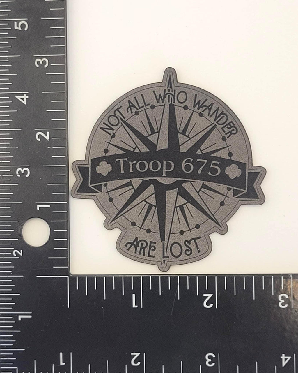 Girl Scout Wander Patch| Leader, Volunteer, Troop Number | Iron On