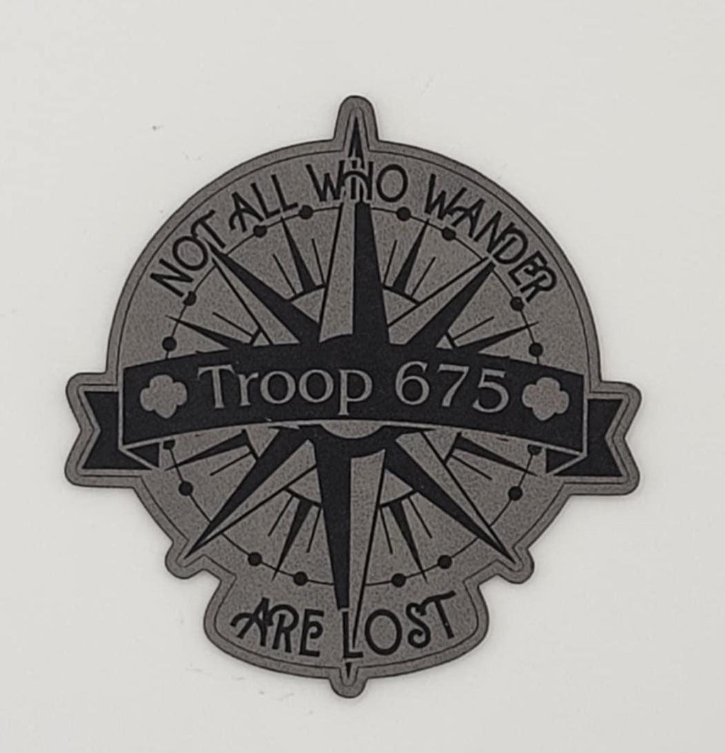 Girl Scout Wander Patch| Leader, Volunteer, Troop Number | Iron On