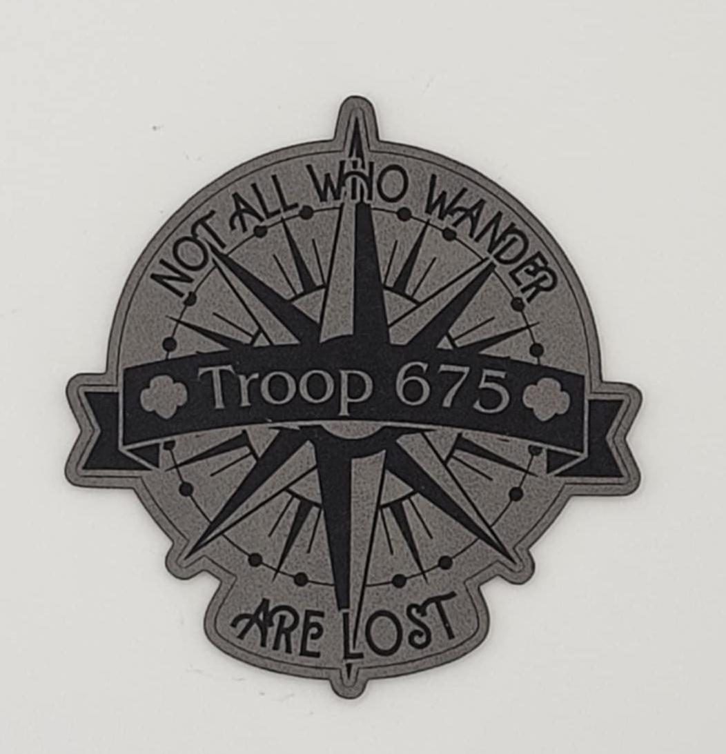 Girl Scout Wander Patch| Leader, Volunteer, Troop Number | Iron On