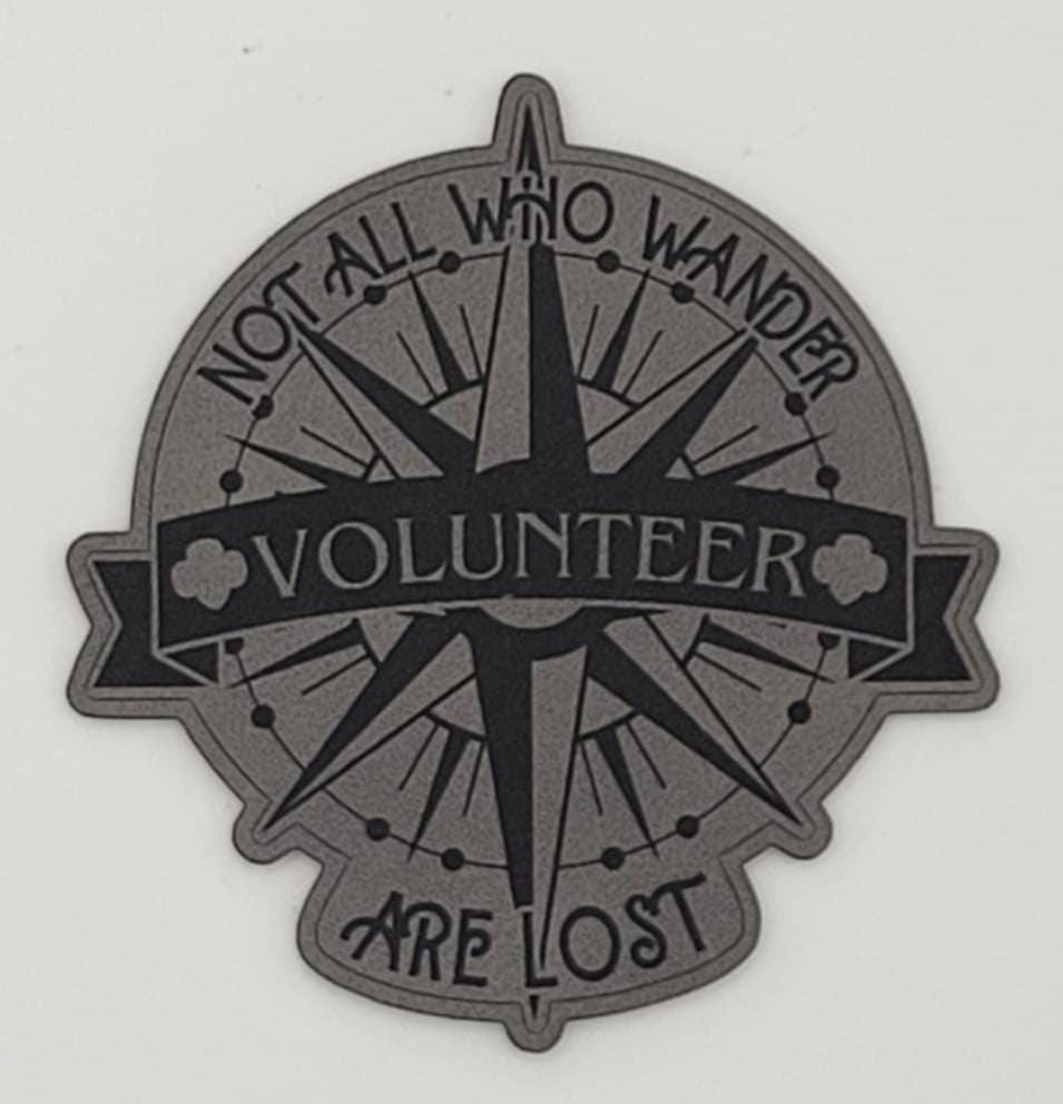 Girl Scout Wander Patch| Leader, Volunteer, Troop Number | Iron On