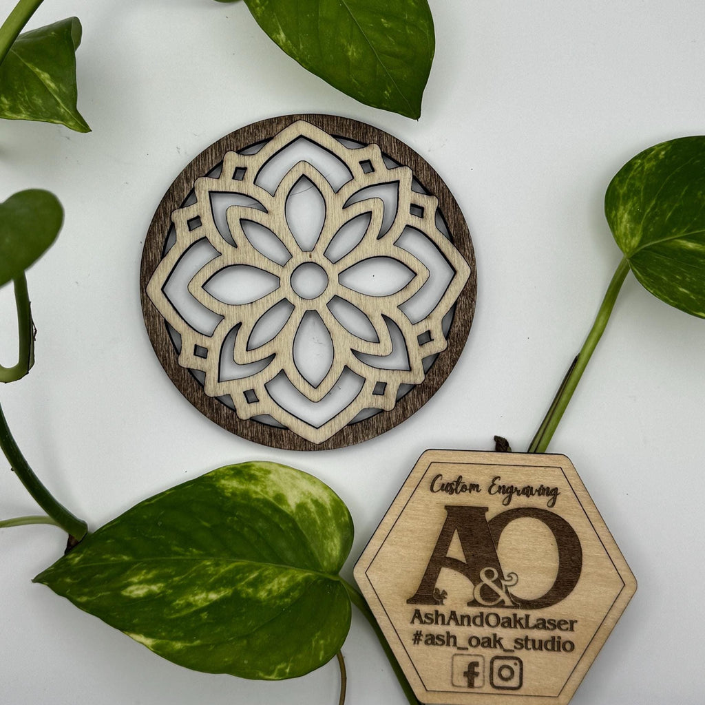 Prop Top | Wood Propagation Jar Topper | Indoor Plant Support | Coaster
