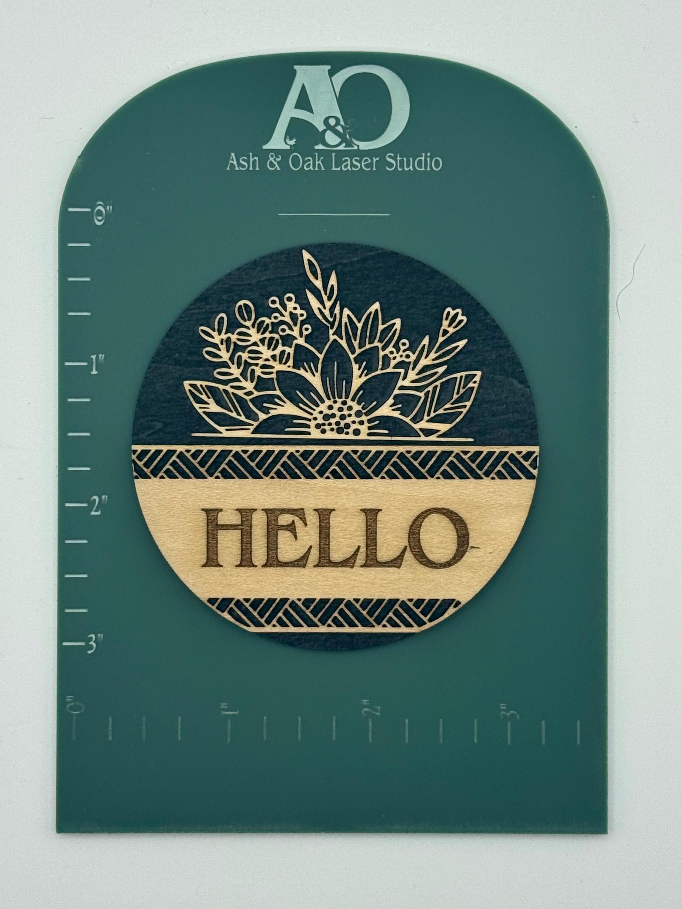 Nurse Appreciation | #1 Nurse | Wood Engraved Magnet | Customize | Personalized