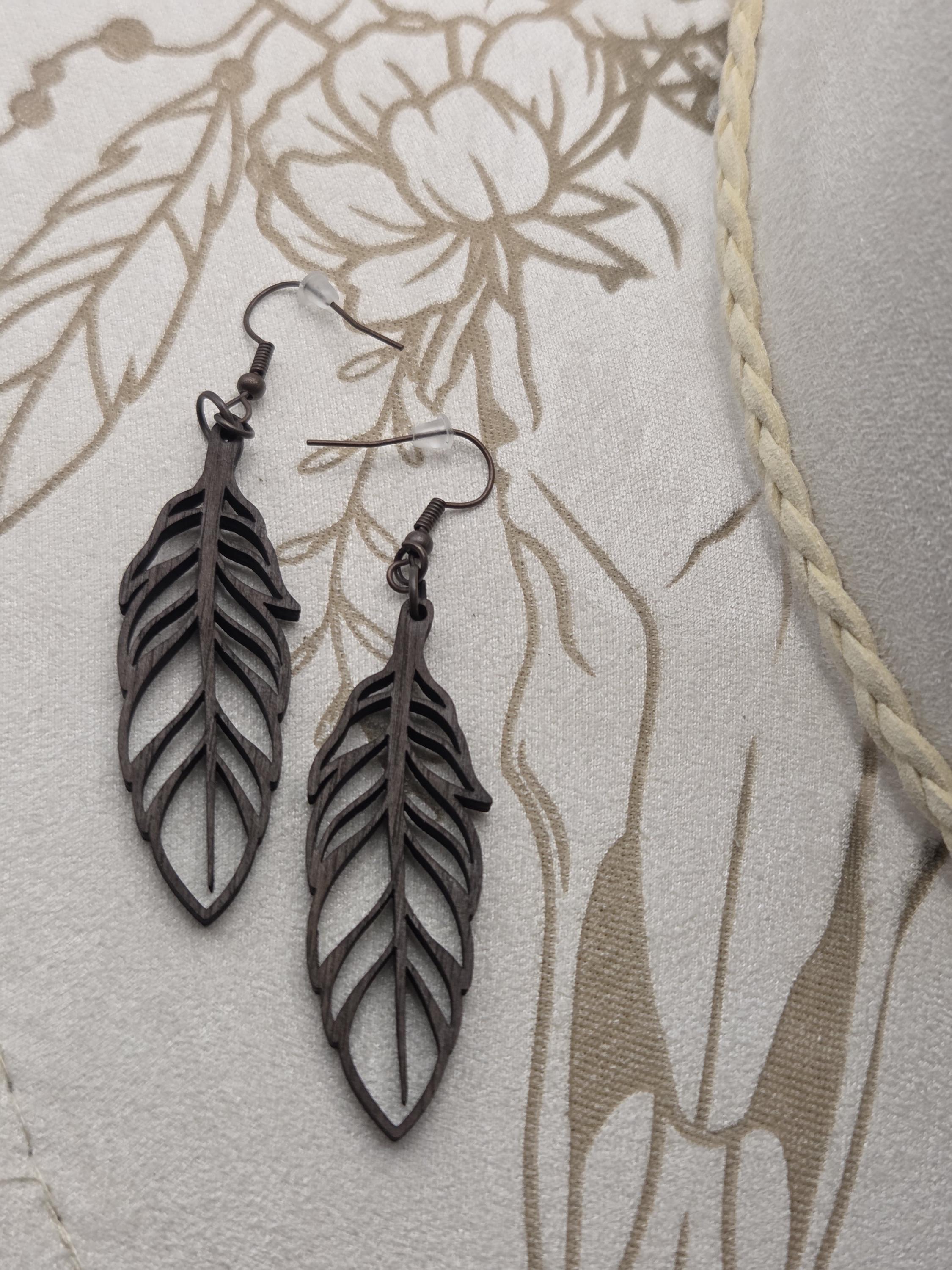 Feather Earrings