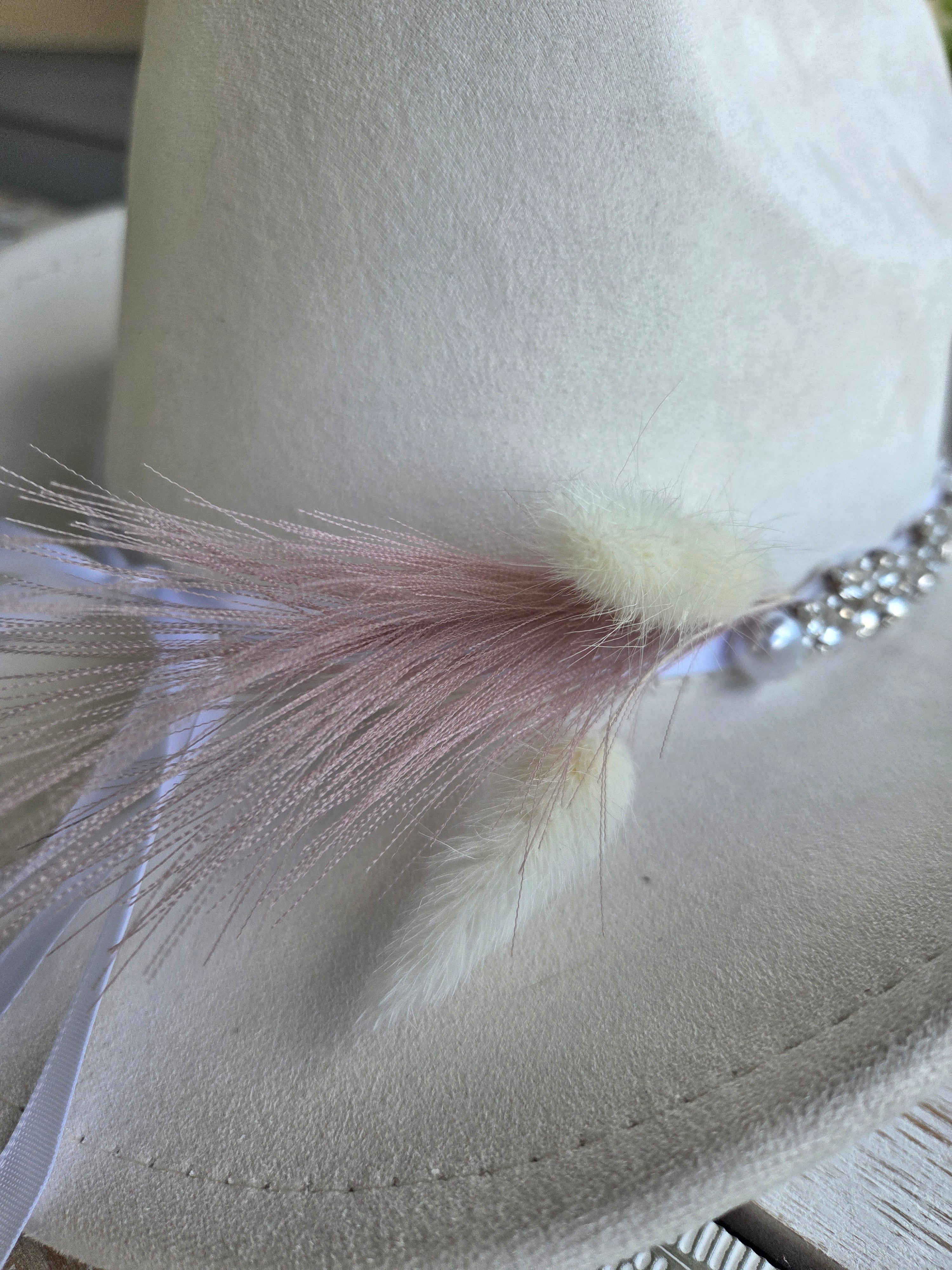 Elegant Wedding Cowgirl Hat | Bachelorette
